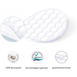 Bella Cotton Duo Cotton Pads Round 120 Pads