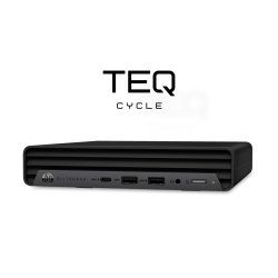 Teqcycle HP Elitedesk 800 G6 Intel Core™ i5 i5-10500T 16 Go DDR4-SDRAM 256 Go SSD Windows 11 Pro MFF Mini PC Noir