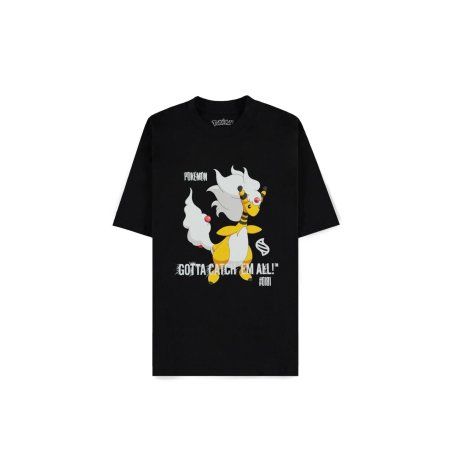 POKEMON - Mega Pharamp - T-Shirt Loose Fit Homme (M)