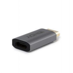 Convertisseur Lindy USB Type C vers DisplayPort 8k (Argent)