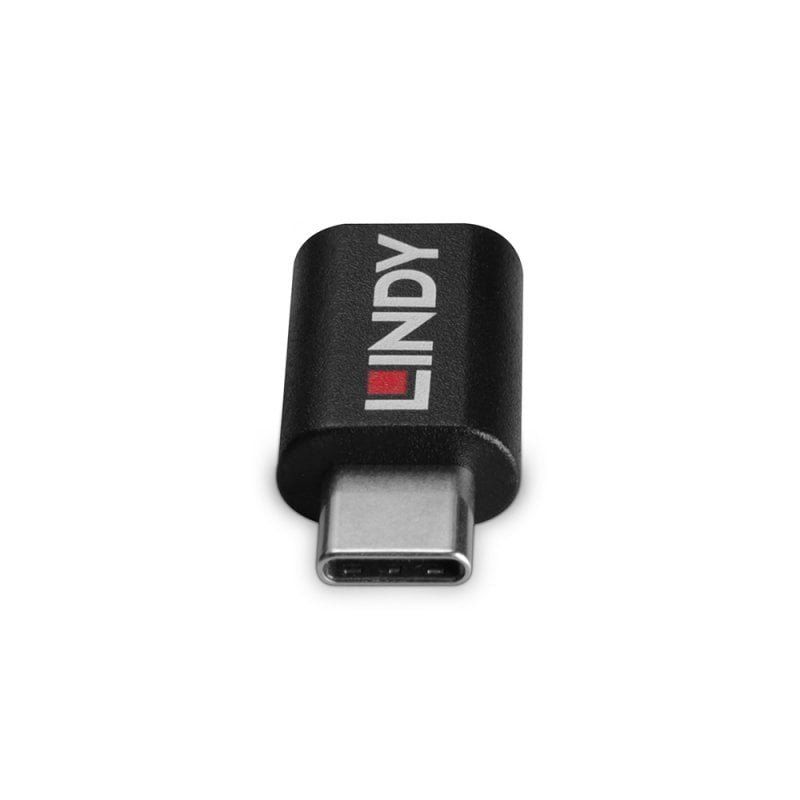 Lindy Bloqueur de données USB 3.2 100W Type C vers C