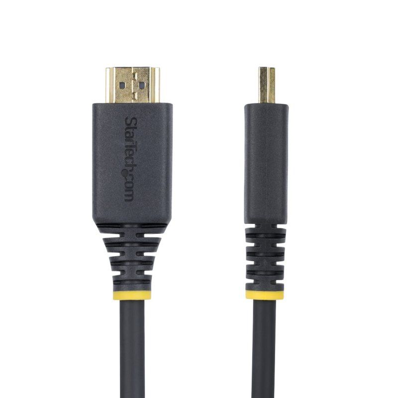 StarTech.com 8ft (2.4m) Premium Certified High Speed HDMI Cable, 4K 60Hz/1440p 144Hz, HDR10/HDCP 2.2/ARC, 18Gbps, UHD