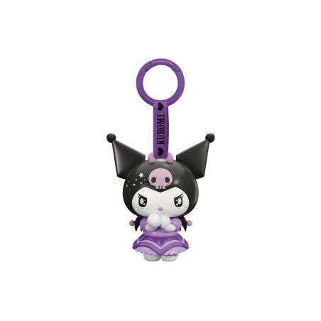 Hello Kitty Keyring Angel & Devil Kuromi 8 cm