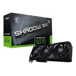 MSI GeForce RTX 5070 12G SHADOW 3X OC NVIDIA 12 Go GDDR7