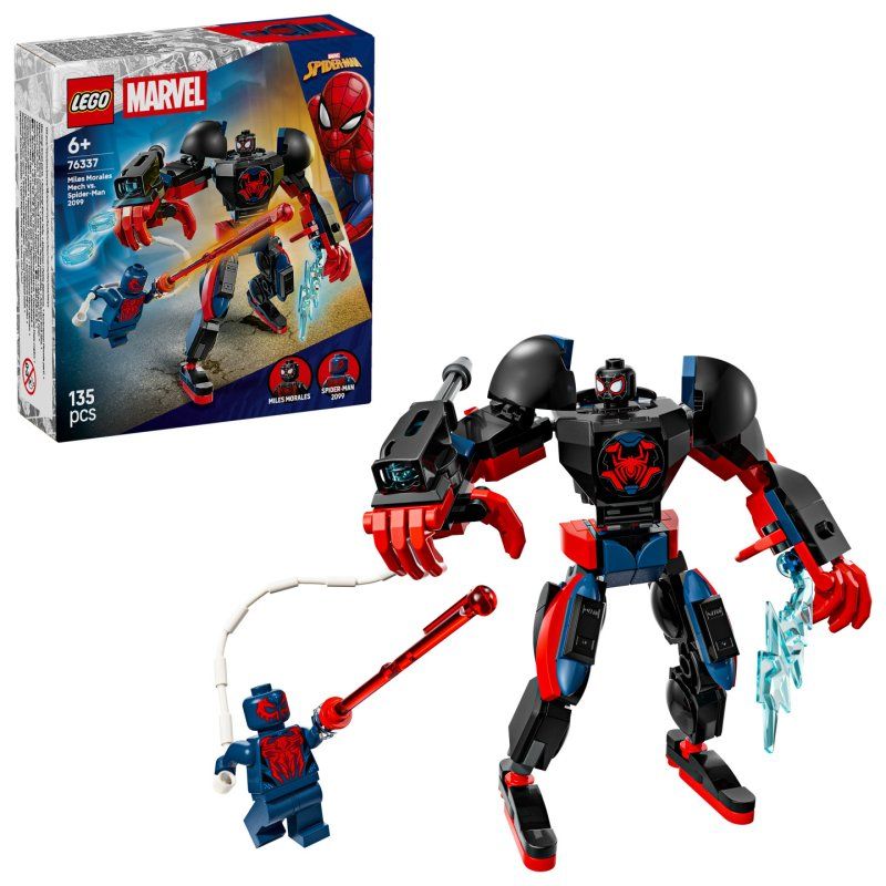 76337 Marvel Super Miles Morales Mech vs. Spider-Man 2099