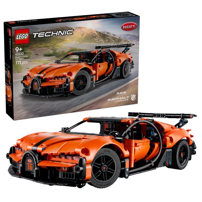 42222 Technic Bugatti Chiron Pur Sport Hypercar