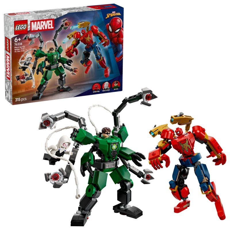 76338 Marvel Super Heroes Mech-Duell: Spider-Man vs. Doc Ock