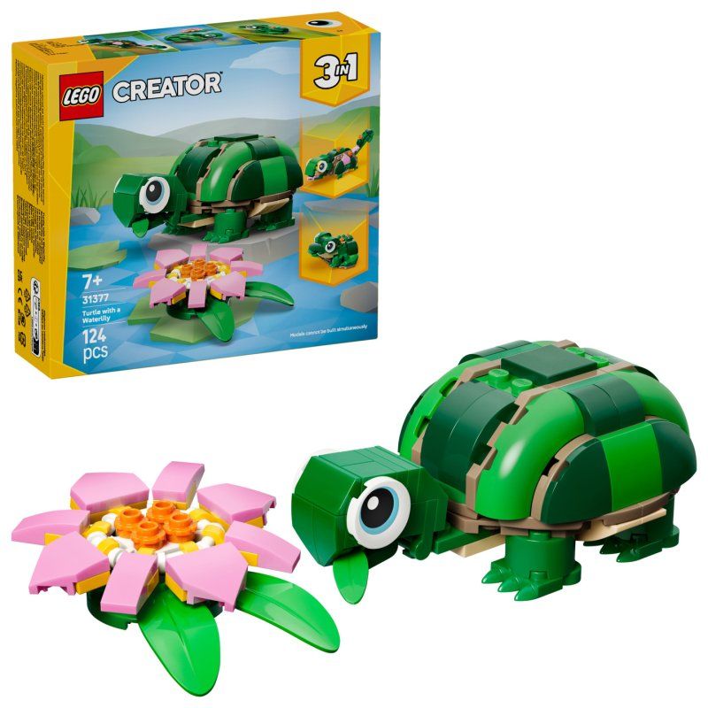 31377 Creator 3-in-1 Schildkröte mit Seerose