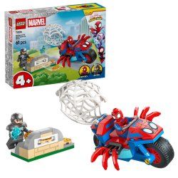 11206 Marvel Spidey und seine Super-Freunde Spidey auf Motorrad vs. Rhino