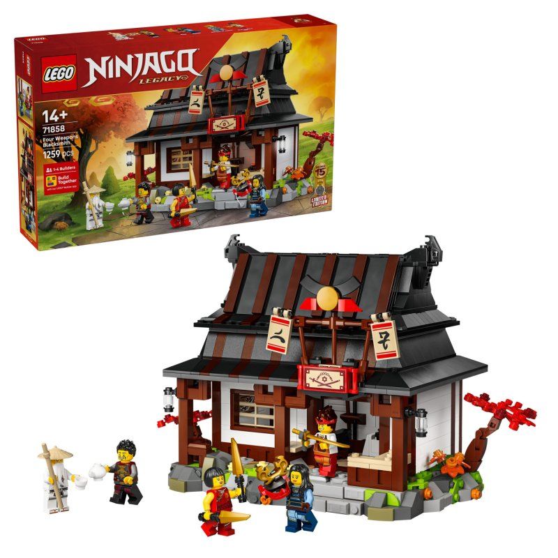71858 Ninjago 15-jähriges Jubiläum der Vier-Waffen-Schmied