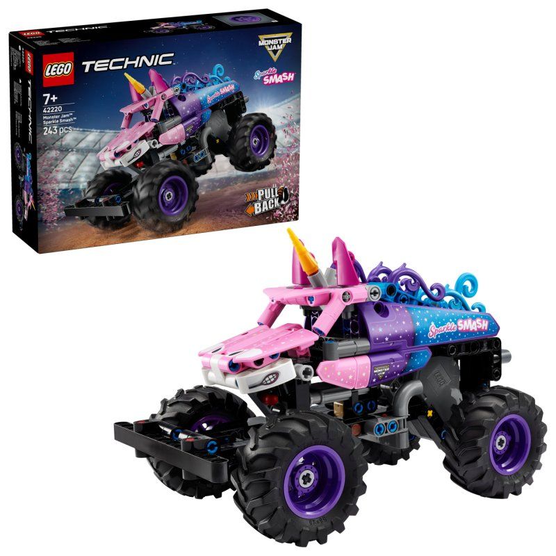 42220 Technic Monster Jam Sparkle Smash mit Rückziehmotor
