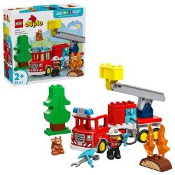 10473 DUPLO Town Löschauto mit Schlauch und Feuerwehrmann