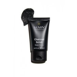 Lumin Men's Exfoliating Face Scrub 30 Ml Active Charcoal Cleansing Action