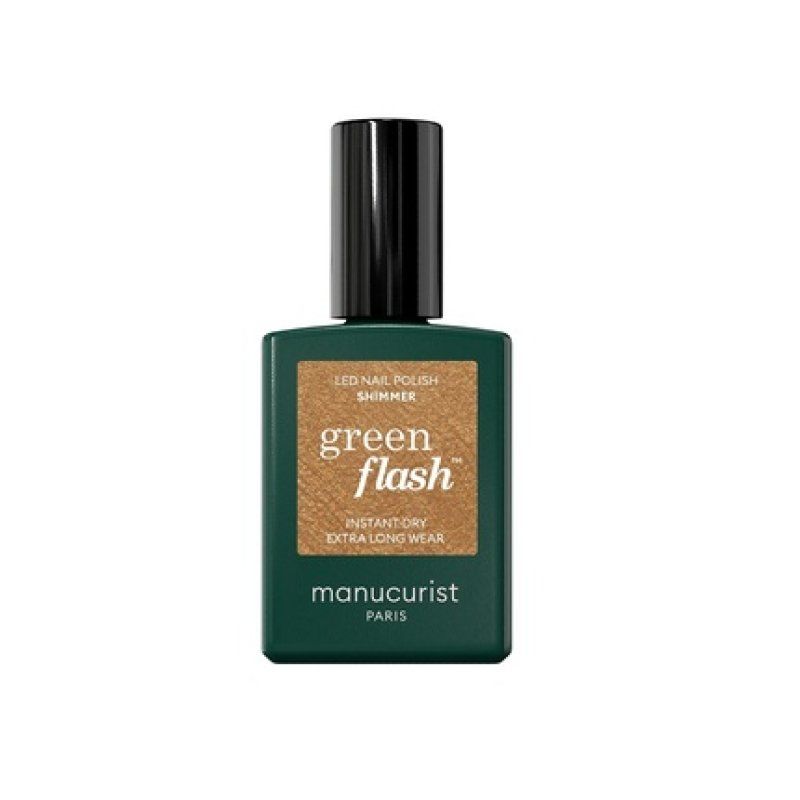 Green Flash Nail Polish Shimmer 15ml