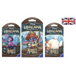 Disney Lorcana TCG: Azurite Sea - Blister Booster (1x random cardboard blister)
