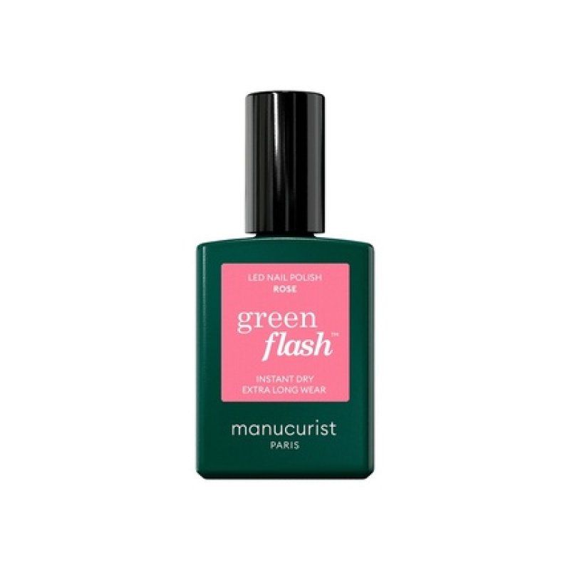 Green Flash Nail Polish Rose 15ml