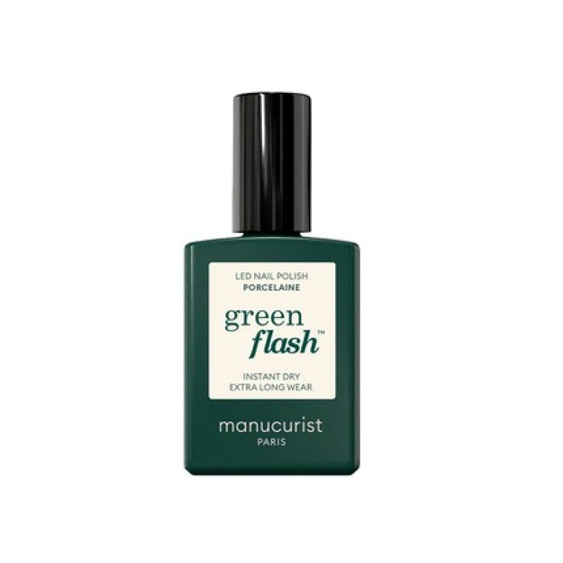 Green Flash Nail Polish Porcelaine 15ml
