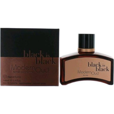 Nuparfums Black is Black Modern Oud For Men 3.4oz EDT Spray