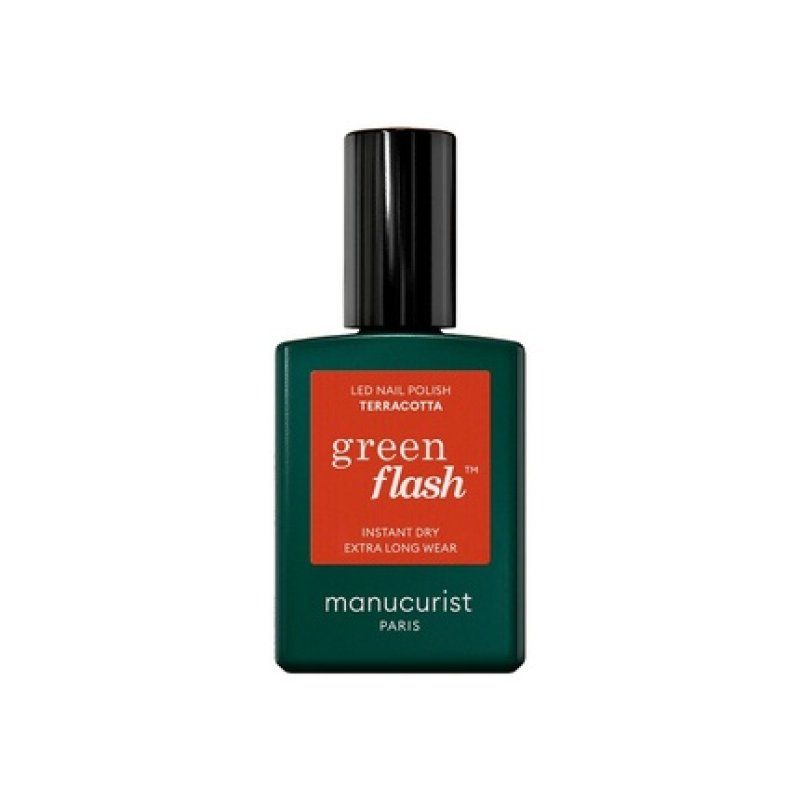 Green Flash Nail Polish Terracotta 15ml