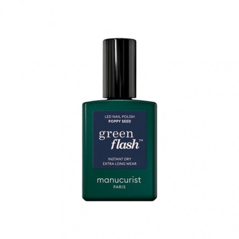 Green Flash Poppy Seed Nail Polish 15ml