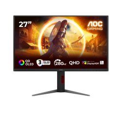 AOC G4 Q27G4ZD computer monitor 68.6 cm (27") 2560 x 1440 pixels Quad HD QD-OLED Black, Red