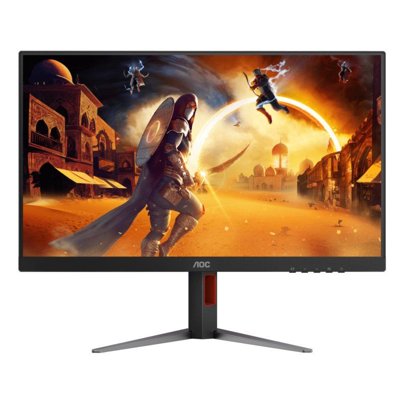 AOC G4 Q27G4ZD écran plat de PC 68,6 cm (27") 2560 x 1440 pixels Quad HD QD-OLED Noir, Rouge