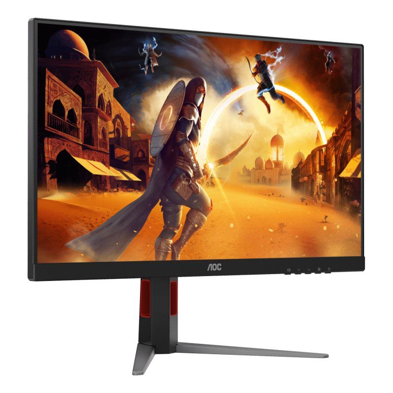 AOC G4 Q27G4ZD écran plat de PC 68,6 cm (27") 2560 x 1440 pixels Quad HD QD-OLED Noir, Rouge