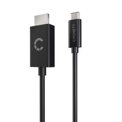 CABLE 4K 1.8M UBS-C TO HDMI BLACK