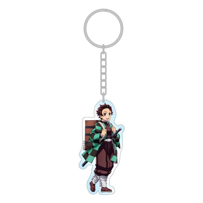 Demon Slayer: Kimetsu no Yaiba Acrylic Keychain Tanjiro Holographic 8 cm