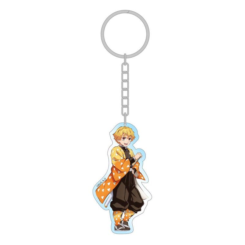Demon Slayer: Kimetsu no Yaiba Acrylic Keychain Zenitsu Holographic 7 cm