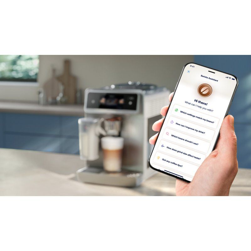 Series 8000 Café Aromis (silber, 1.500 Watt)