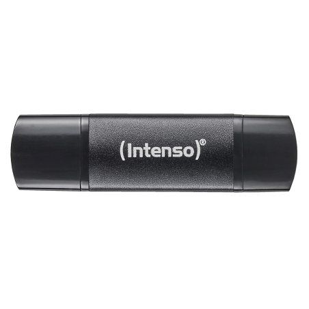 Intenso 3544490 USB flash drive 64 GB USB Type-A / USB Type-C 3.2 Gen 1 (3.1 Gen 1) Black