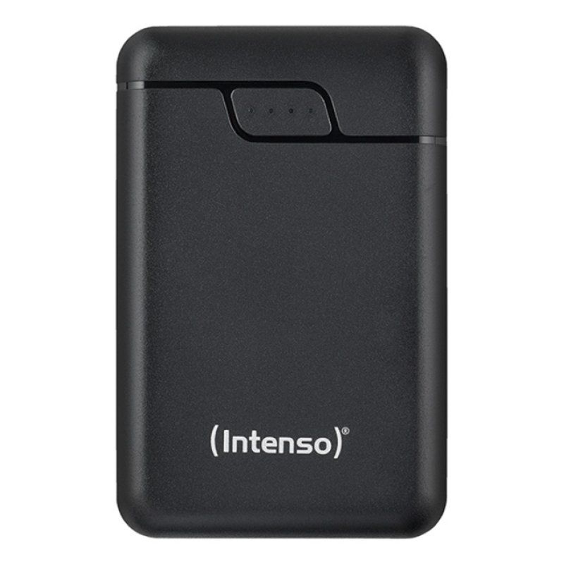 Intenso B10000 – Batterie externe 10 000 mAh, batterie portable, USB-C & 2× USB-A, indicateur LED, testée en