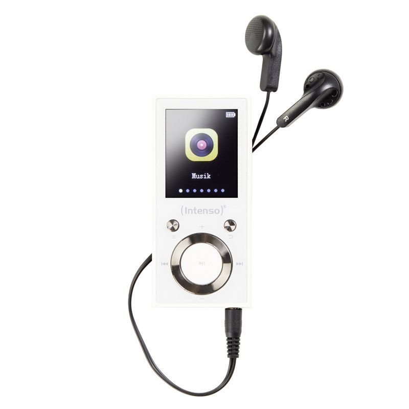Intenso Video Scooter BT MP3 Player 64 GB – Bluetooth 5.0, 1.8" LCD Display, USB-C, microSD Card Reader, 18 hrs