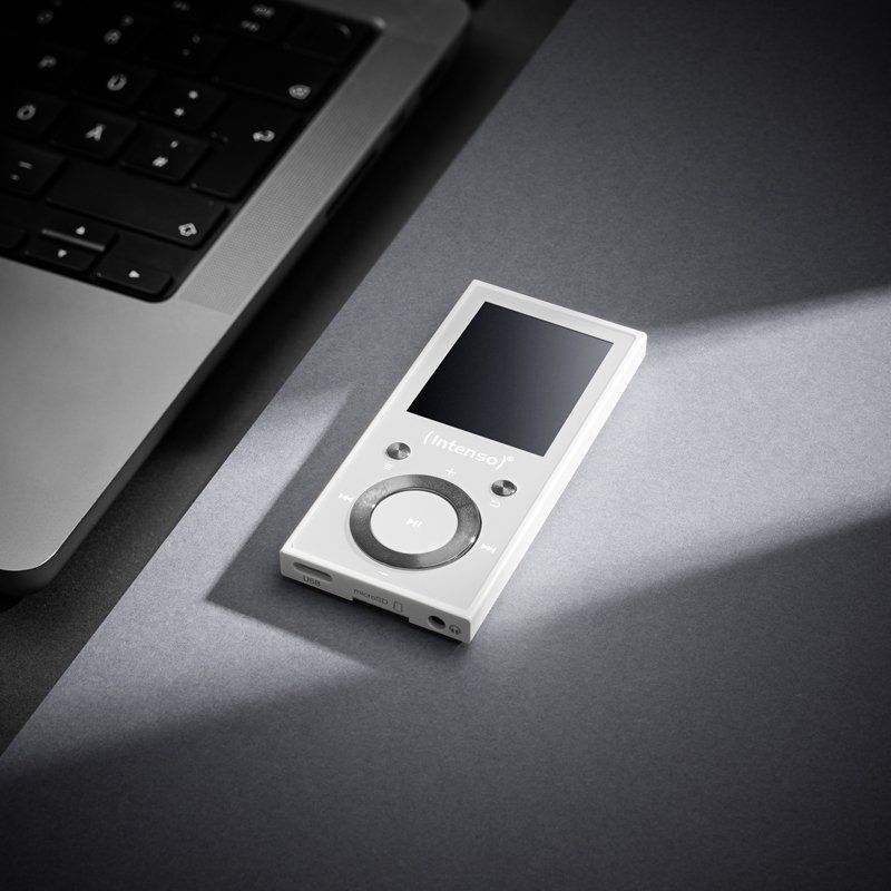 Intenso Video Scooter BT MP3 Player 64 GB – Bluetooth 5.0, 1.8" LCD Display, USB-C, microSD Card Reader, 18 hrs