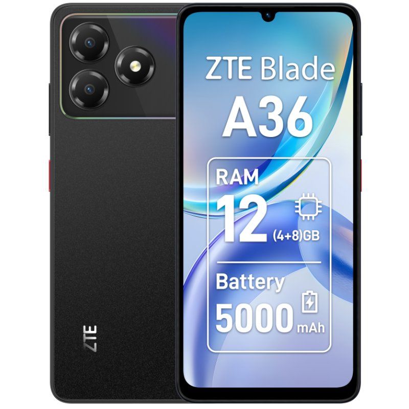 ZTE Blade A36 4 64Go Nebula Black