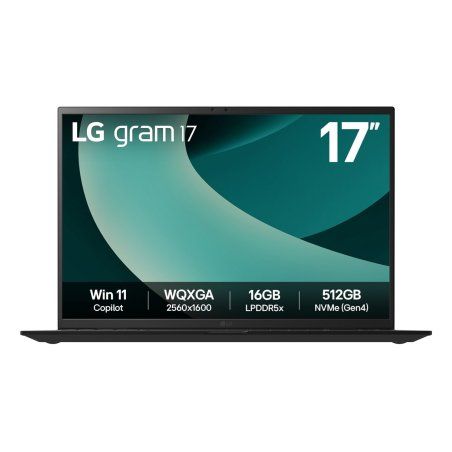 LG 17Z90T-G.AD8BB laptop Intel Core Ultra 7 255H 43.2 cm (17") WQXGA 32 GB LPDDR5x-SDRAM 2 TB HDD Wi-Fi 7 (802.11be)
