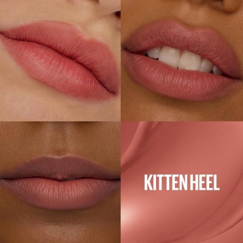 Maybelline Super Stay Teddy Tint Nudes 12 Hour Blurred Matte Lipstick