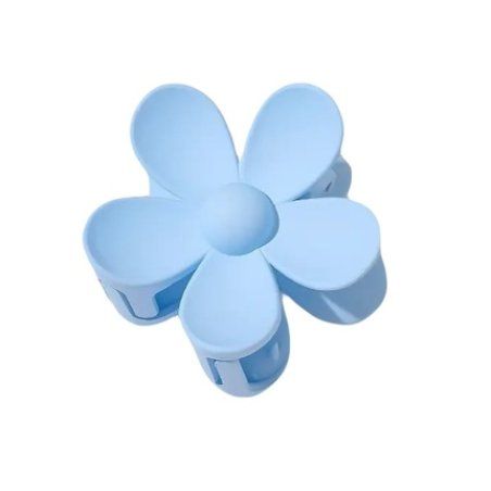 Ecarla Hair Clip Flower Blue