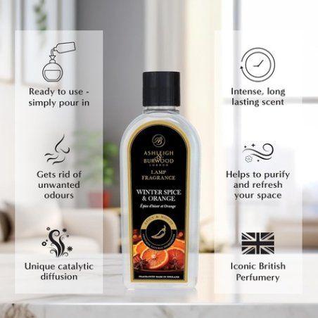 Ashleigh & Burwood Winter Spice & Orange Lamp Fragrance 500ml