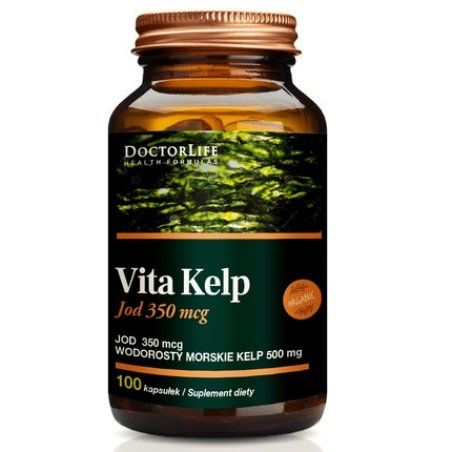 Doctor Life Vita Kelp Organic 500mg Organic Iodine Dietary Supplement 150 Capsules