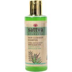 Sattva Ayurveda Neem and Aloe Hair Shampoo 210ml - Free from SLS and Parabens