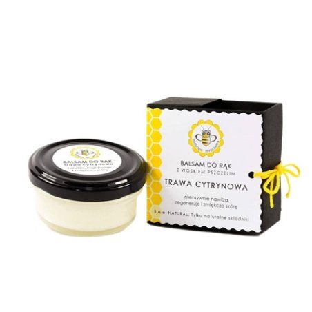 Honey Soap Factory Hand Balm Lemon Grass 65ml