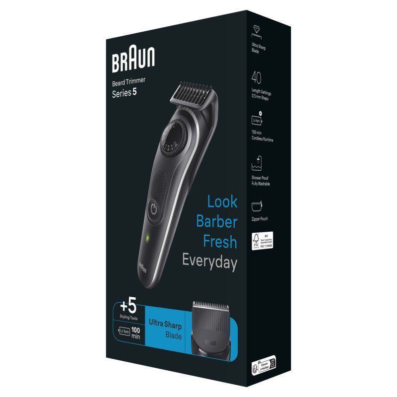 Braun Beard Trimmer Series 5 Bt5421 Precision And Versatility