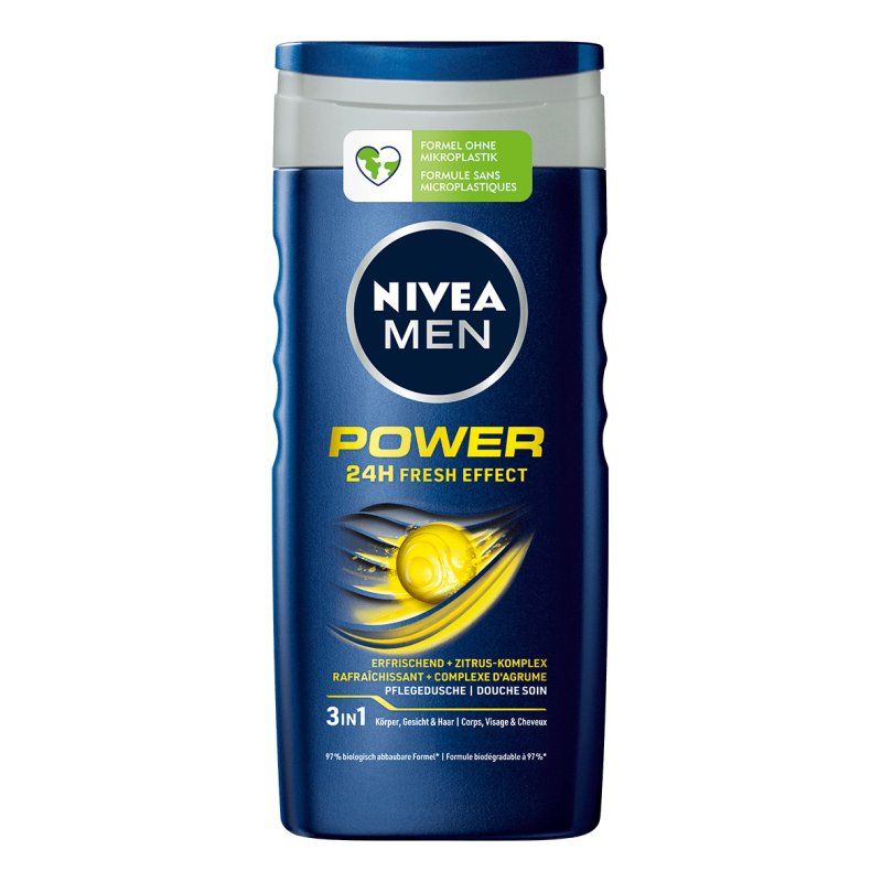 NIVEA Power Fresh 250 ml Shower gel Men Body