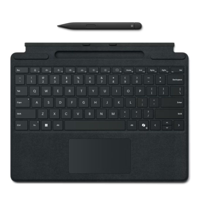 MS Surface Pro 10 Keyboard inkl. Slim 2 Pen - Black