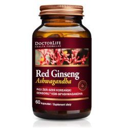 Doctor Life Korean Red Ginseng 300mg Dietary Supplement 60 Capsules