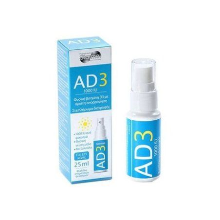 Starmel Ad3 Oral Spray 1000 Iu Vitamin D Spray 25ml