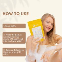 Eco Bath London Muscle and Joint Epsom Salt Bath Soak with Essential Oils 1kg