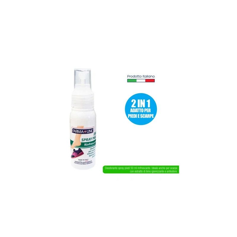 Farmaline Foot Spray 50ml Odorless Body Care